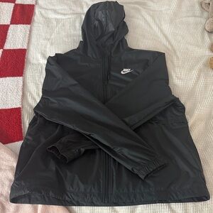 Nike Black Hooded Jacket